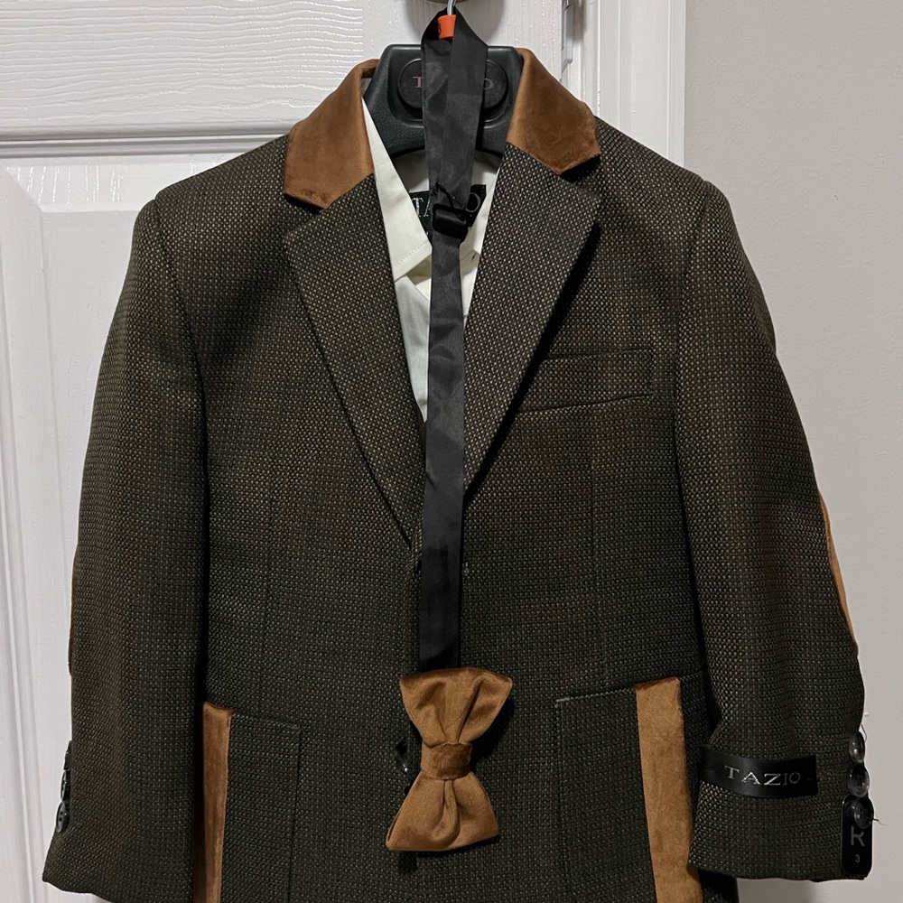 Tazio 5 piece suit bow set